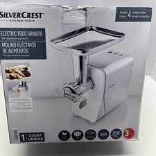 Silver Crest Kitchen Electric Food Grinder, White