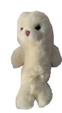 Weighted White Seal with 2 lbs, Plush Stuffed Animal, washable buddy, sea