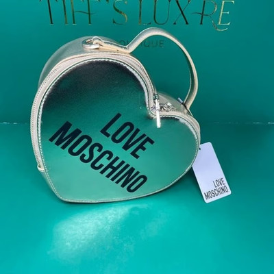 Love Moschino | Borsa Metallic Narra PU Platino