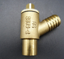 Drain Off Cock Valve Type A 15 mm Brass for draining Central Heating UK Stock