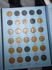 Lincoln Wheat Small Cents Collection 1909-1940 Album with Coins