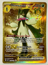 Meowscarada ex 271/193 Paldea Evolved Ultra Rare Full Art Holo Stage 2 310HP TCG on eBay
