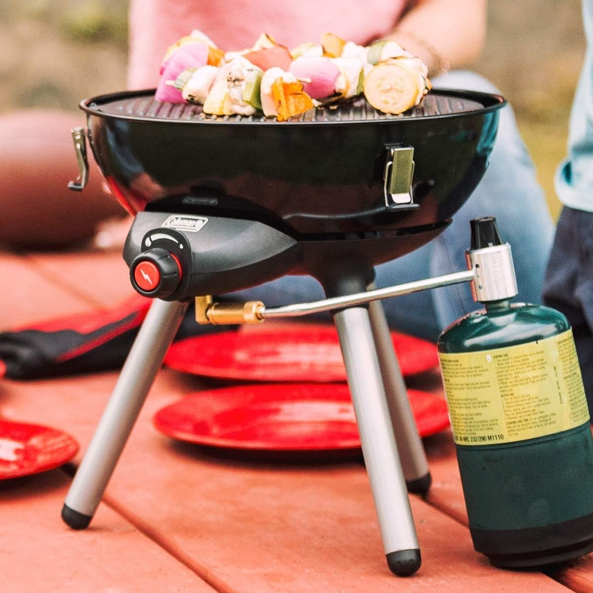 Coleman Gas Camping Stove 4 in 1 Portable Propane Cooking System