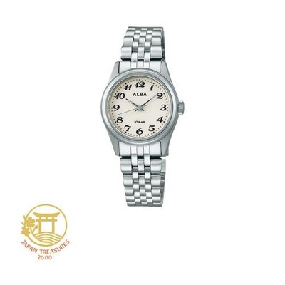 Seiko Watch Alba Women's Quartz Watch Stainless Steel and Titanium Water