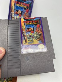 Disney's Chip 'N Dale: Rescue Rangers 1  (Nintendo NES) Complete in Box CIB