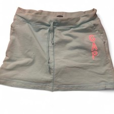 Vintage GAP teal and pink mini skirt size medium fits small