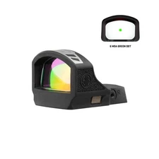 Sig Sauer ROMEO-RS Pro 6 MOA Green Dot Sight, PRO/RX Footprint, Black #SOR02090