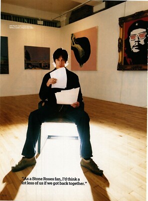 PTP13 MAGAZINE PIN UP PICTURE/POSTER 11X9'' JOHN SQUIRE