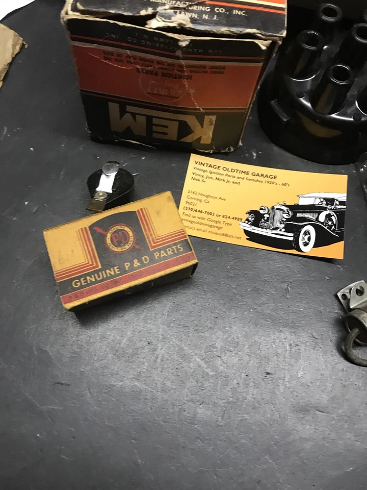 Chevrolet 1936 distribuidor de encendido tapa kit de puesta a punto Foto 3 de 4