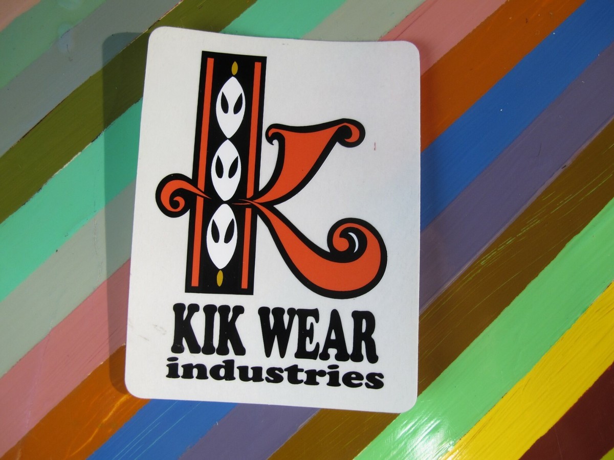 スケートボード phat klown 1991 vtg 1990s Asstd. skateboard sticker - Mixed Kik ATM Groove