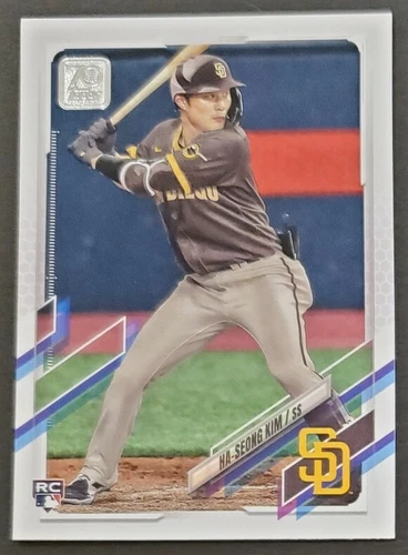 2021 Topps #398 Ha-Seong Kim RC PADRES Rookie baseball card NM/MT