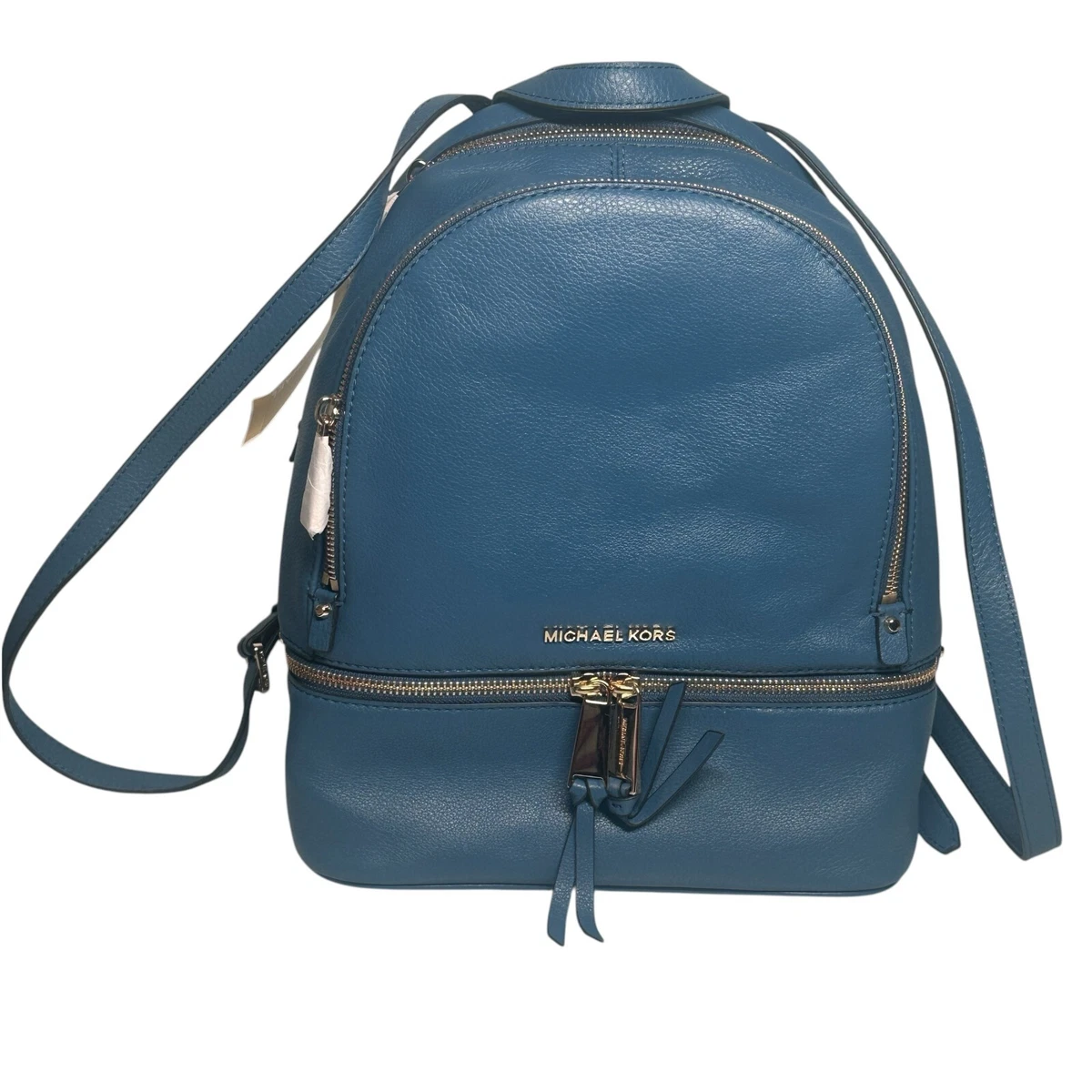 NWT Michael Kors Rhea Zip Medium Backpack - Dark Chambray Michael Kors Rhea Zip Medium Backpack | Mercari main image 2