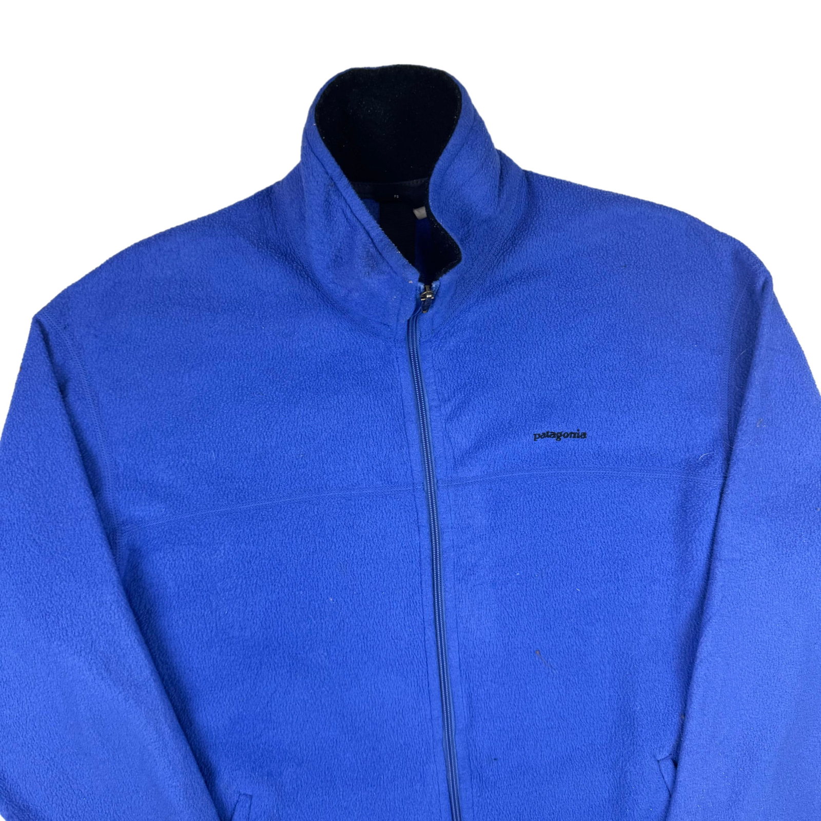 Patagonia Blue Full Zip Fleece Jacket Medium image 3