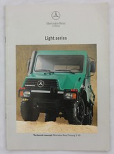 Vintage Mercedes Benz Unimog U 90 Light Series Colour Brochure Leichte Baureihe