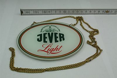 Zapfhahnschild JEVER Light Aus dem Friesischen Brauhaus zu Jever - rar !!  139