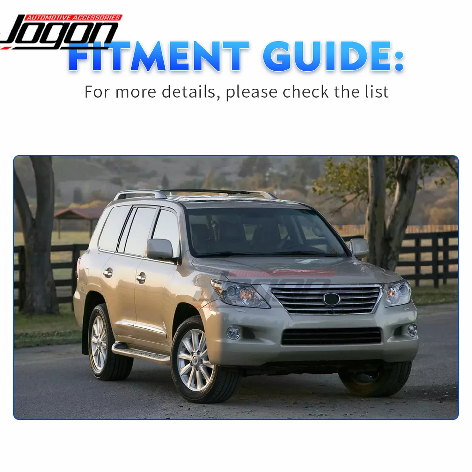 Tapa de carcasa de riel de techo para Lexus LX570 2008 2009 2010 2011 2012-2015 Foto 4 de 4