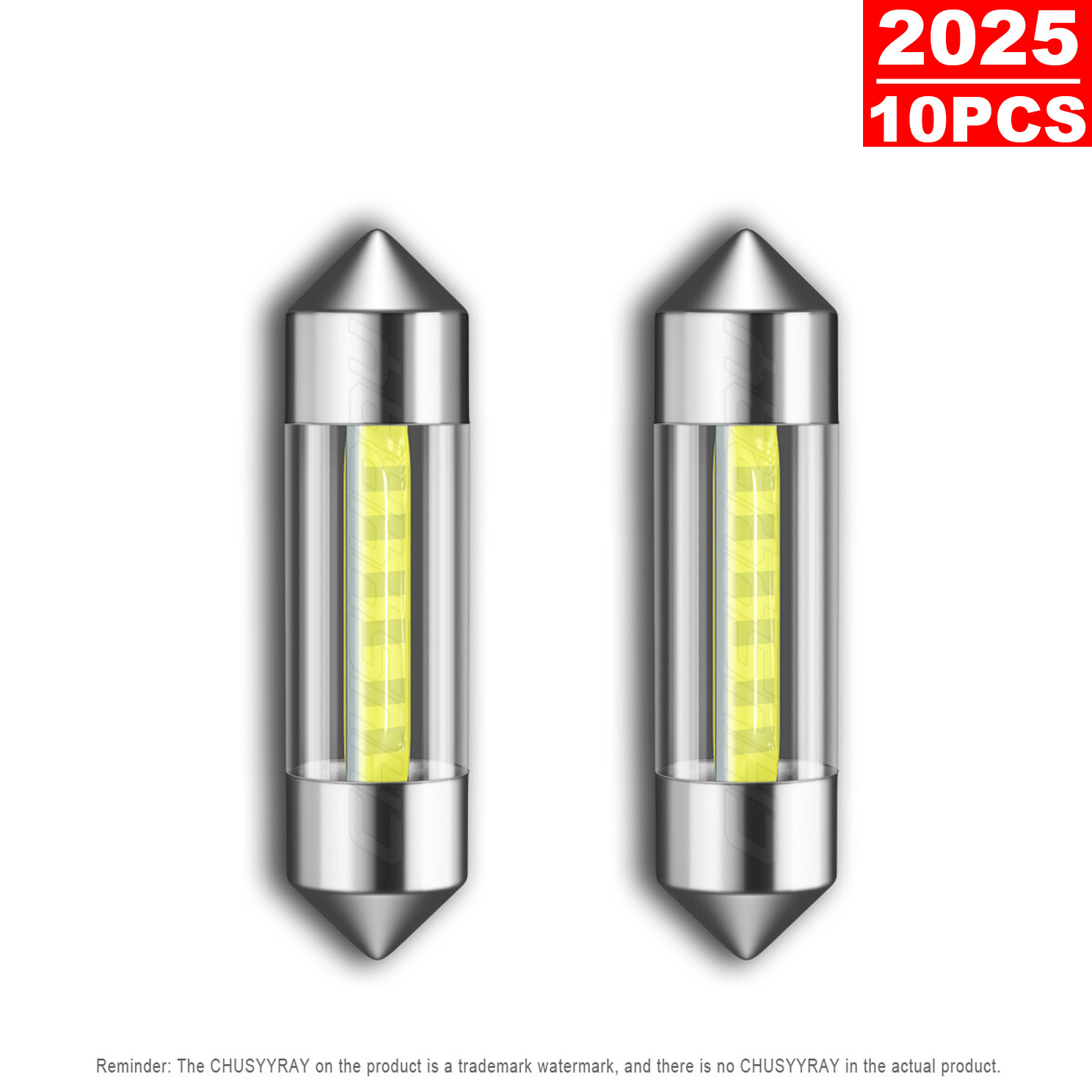 10X 31mm 6000K C5W XENON LED CAR WHITE INTERIOR FESTOON CANBUS BULBS LIGHT LAMP