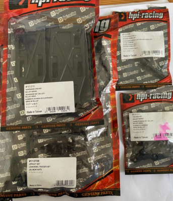 HPI RENNPAKET, TEILE FEHLEN IN JEDEM PACK UNTEN AUFGELISTET R/C ERSATZTEILE UND TEILE