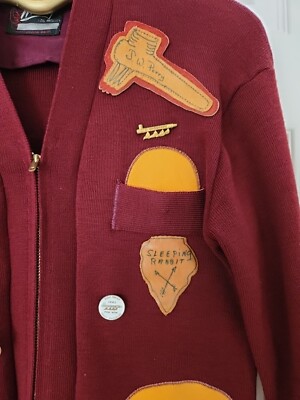 Vintage H.L. Whiting Company Los Angeles USA '60s Cardigan Vintage H.L. Whiting Company Los Angeles USA '60s Cardigan
