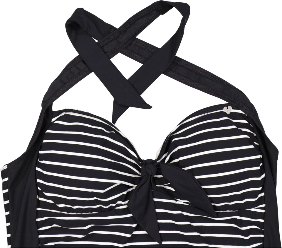 NEU! Shortstories Sanetta Damen Tankini schwarz weiß gestreift Gr. 38 - Bild 3 von 4