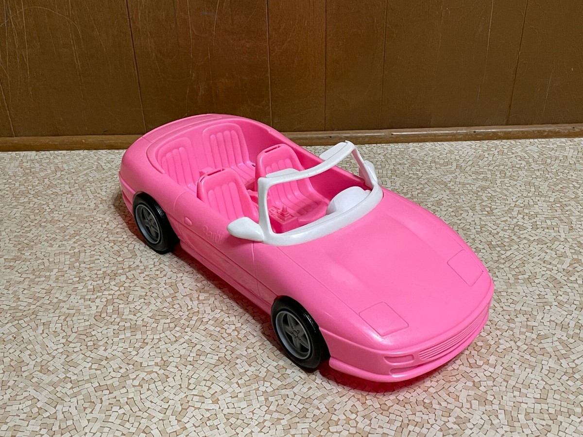 1996 Pink Barbie Doll Convertible Sports Car Rare