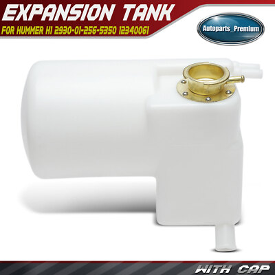 Radiator Coolant Tank Reservoir w/ Cap for Hummer H1 2930-01-256-5350 ...