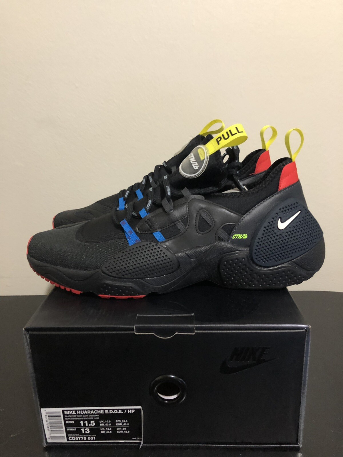 nike huarache edge heron preston