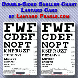 Handheld Snellen Chart