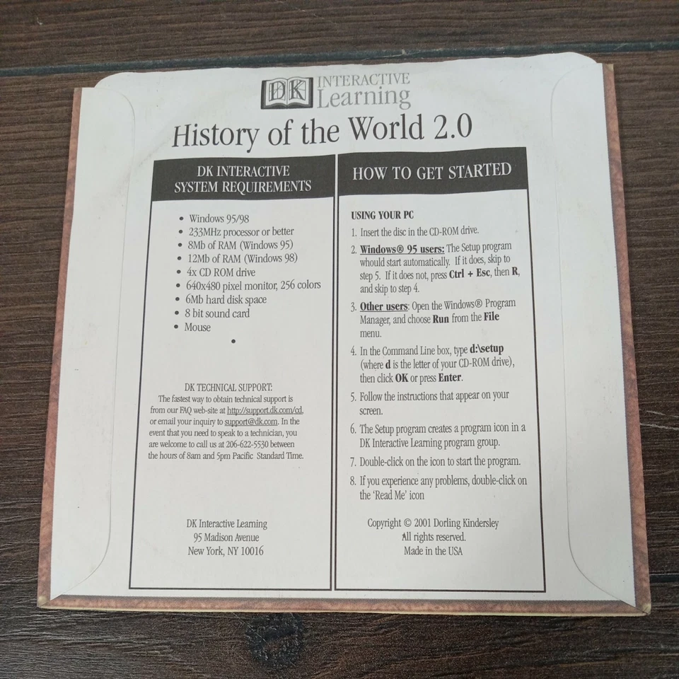 History of the World 2.0 (PC CD-ROM, 1998) - Image 2 of 3