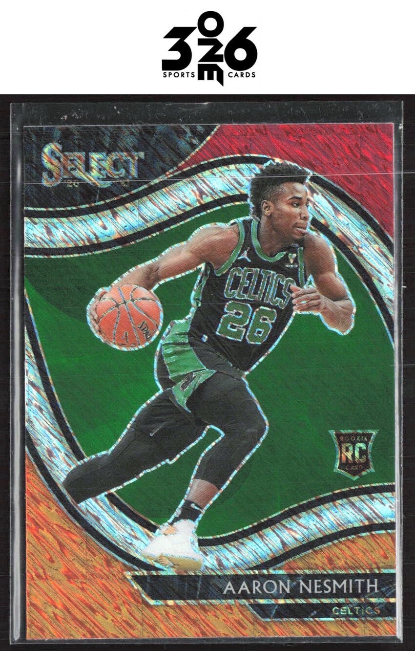 Aaron Nesmith 2020-21 Panini Select Red White Orange Shimmer #287 RC