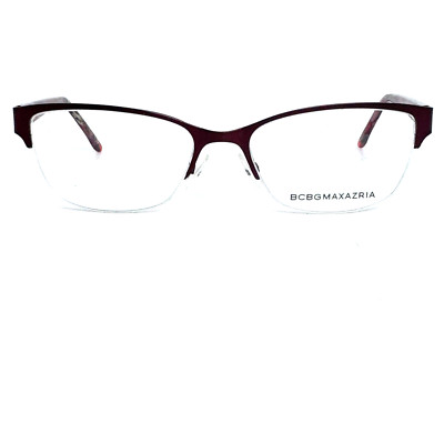 BCBGMaxazria Kana Wine Eyeglasses Frames Womens Pink red 53 17 135 H17504