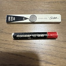 Vintage Eversharp Red Top  2 3/4&rdquo; & Scripto Long Lead 4&rdquo;