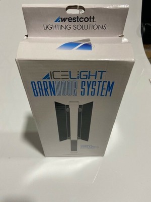 Barndoors For Westcott Ice Light 1 2 With Free Tungsten Gel Cover