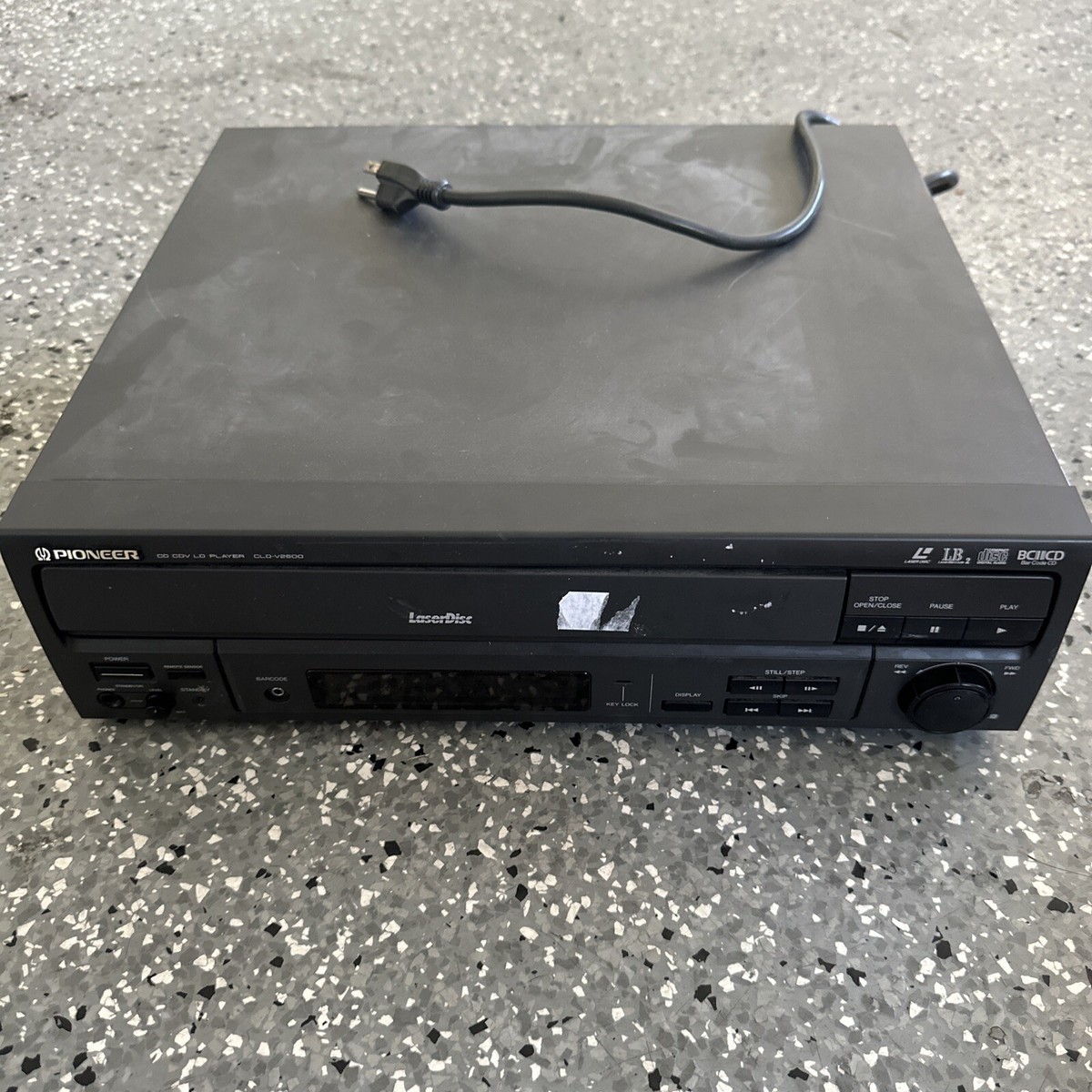 レーザーディスクプレイヤー PIONEER CLD-V2600