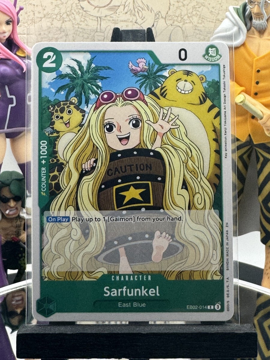 【THE MOZZ】Herb Collar One Piece One Piece CG 4 Sarfunkel EB02-014 Extra Booster Anime 25th