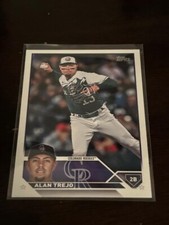 1024-2 2023 Topps Update Alan Trejo Colorado Rockies