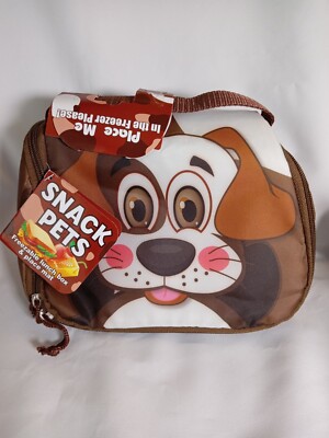 Neu mit Etikett Snack Haustiere Baxter der Hund Thermo-Brottasche gefrierbares Tischset Kinder