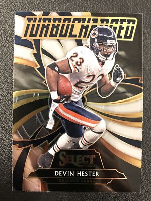 2020 Panini Select #T15 Devin Hester Turbocharged Chicago Bears