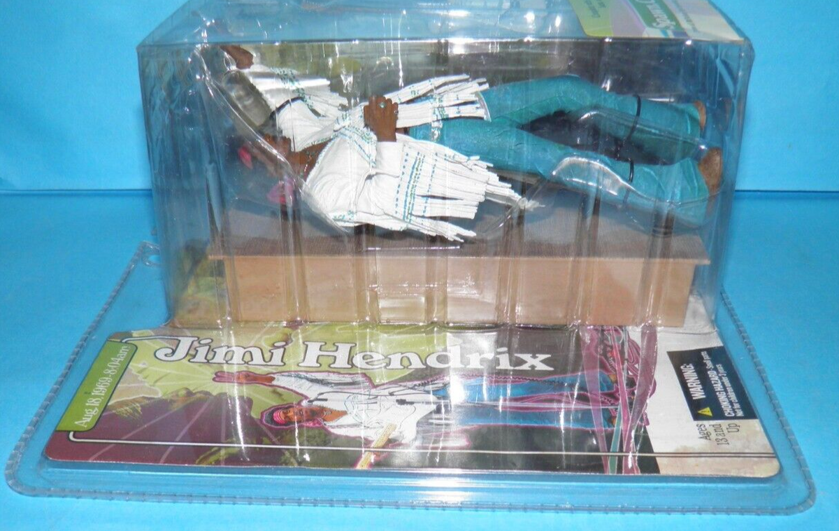 McFarlane Jimi Hendrix Woodstock 2003 - La Figurine Du Mythe !