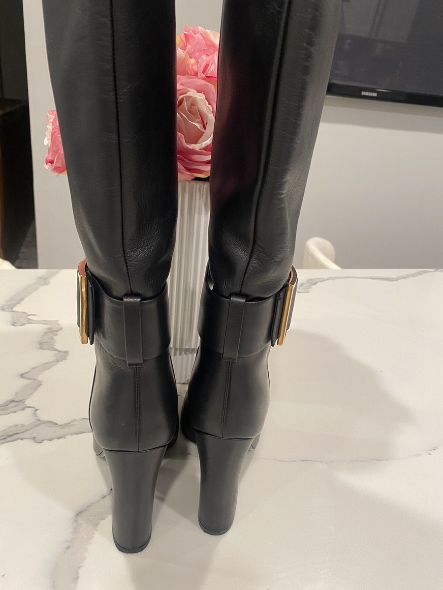 Gucci Ha Ha Ha Boot With Buckles ハートブーツ Gucci Black Pin
