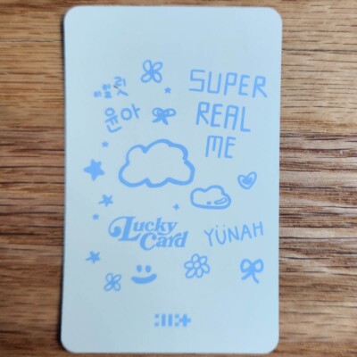 Yunah Official Photocard Illit Mini 1st Album Super Real Me