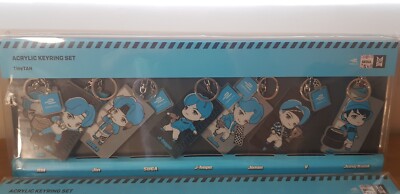 (Brand-new & Limited) BTS TinyTan x Seoul inspired by BTS Acrylic Keyring Set