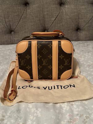 Louis Vuitton M44804 Valisette BB Monogram Natural Handbag