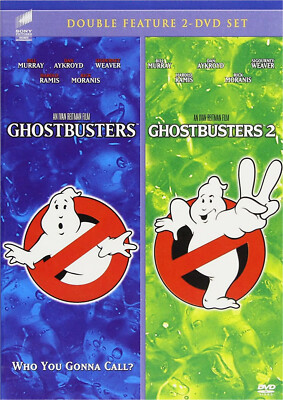 Ghostbusters + Ghostbusters 2 Double Feature (2-DVD Set, 2014) * Factory Sealed