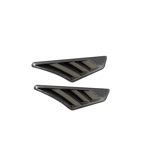 Fit For Audi Q8 SQ8 RSQ8 2019-2024 DRY CARBON Side Air Vent Fender Insert Covers - Foto 10 di 15