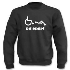 Jumper L Wheelchair Oh Mist I Fun I Sayings I Funny I Sweatshirt