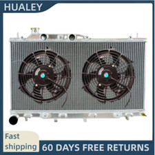 Aluminum Radiator+Fan Fit Subaru Outback Bp 3.0L H6 Boxer Petrol-Ez30 2004-2009