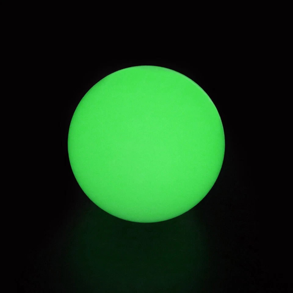 JDM Universal GLOW In the Dark VERDE Perilla de Cambio de Bola Redonda Palanca de Cambios Manual Foto 4 de 4