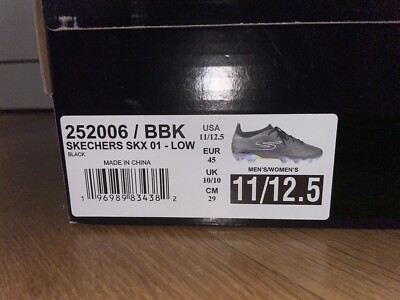 Gr. 45  -  Skechers SKX 01 low schwarz FG Trench FBBK