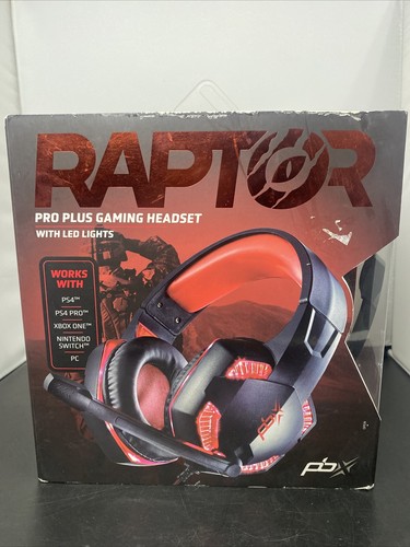 Raptor Pro Plus Gaming Headset with LED 